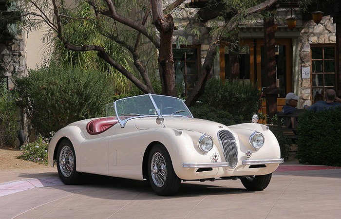Jaguar XK120s are now worth far more than new, commanding six figure sums.